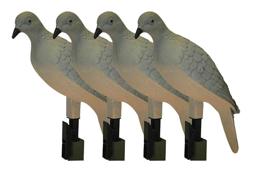 Mojo HW9004 Decoy Clip-On Dove Natural 4 Per Pack