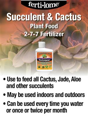 Ferti-Lome Succulent & Cactus Plant Food 2-7-7 (8 oz)
