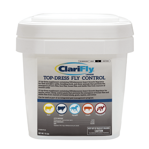 ClariFly® Larvicide Top-Dress Fly Control