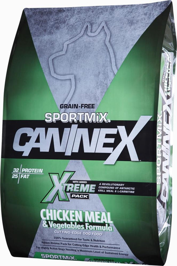SPORTMiX CanineX Grain Free Chicken Meal & Vegetables Recipe Dry Dog Food