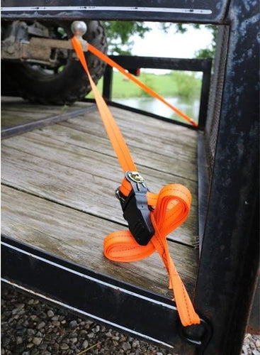 Ancra Cargo 1” x 15’ S-Hook Ratchet Tie-Down, Plastic Frame